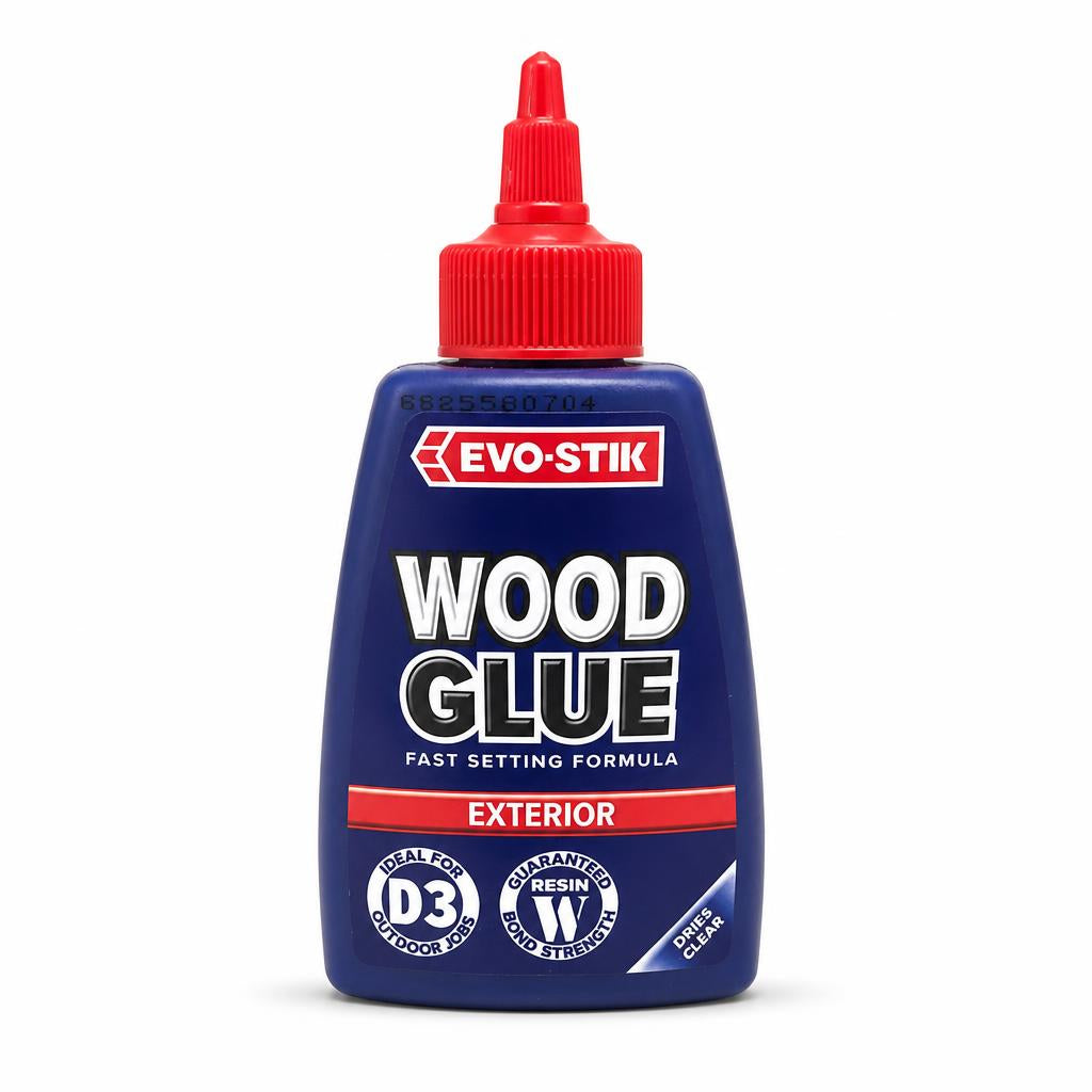 Front view of Evo-Stik Wood Glue Exterior 250ml