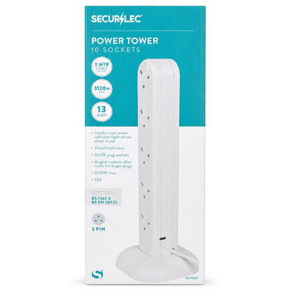 Securelec Power Tower packaging front