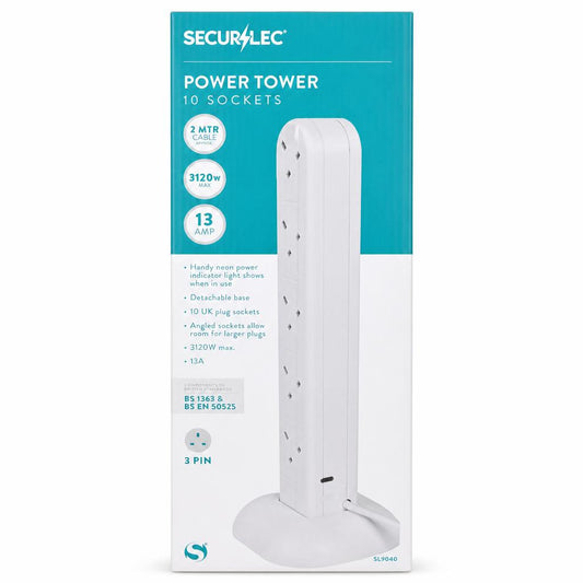 Securelec Power Tower packaging front