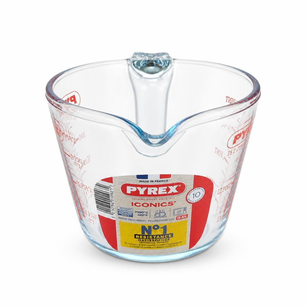 Front view of Pyrex Iconic Measuring Jug 0.5L