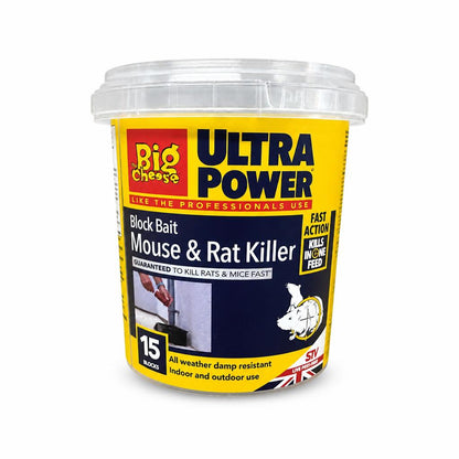The Big Cheese Ultra Power Mouse & Rat Killer packaging front view