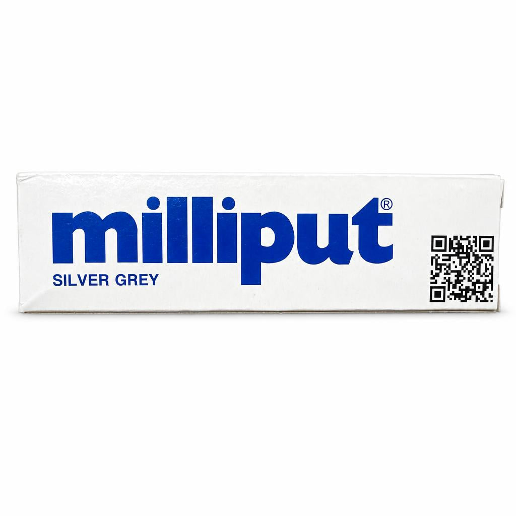 Milliput Silver Grey Putty front packaging