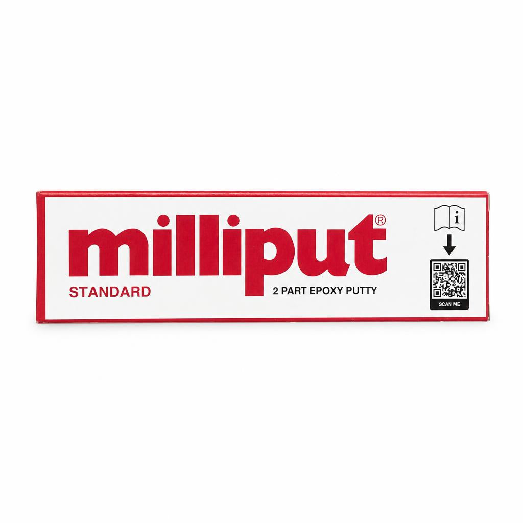 Milliput Standard Epoxy Putty Packaging Front