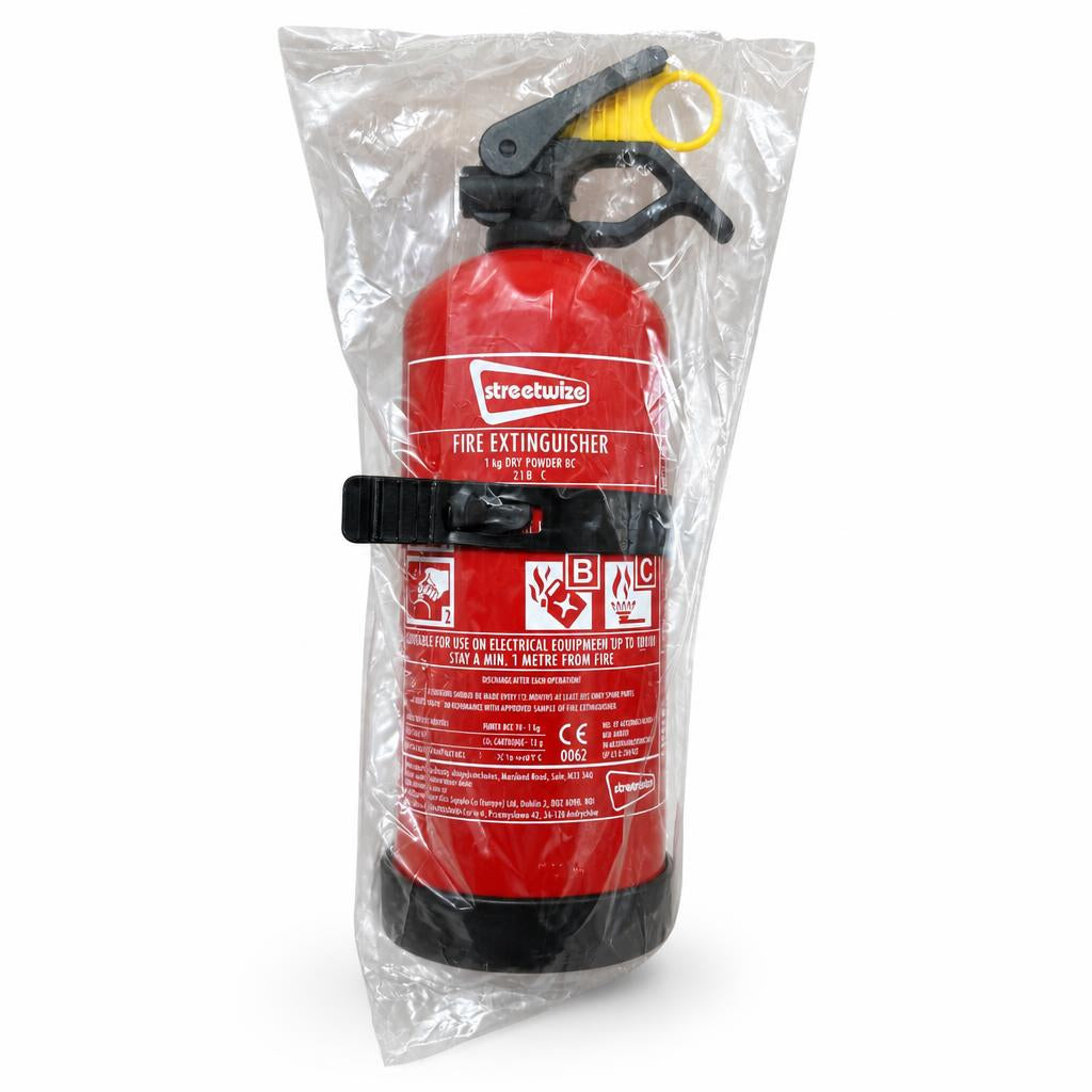 Streetwize Fire Extinguisher with packaging