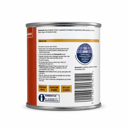 Hammerite Special Metals Primer tin back