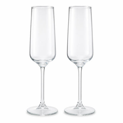 Two Pasabahce Allegra Stemware Glasses