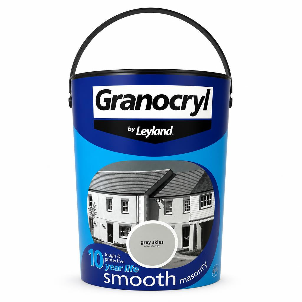 Granocryl by Leyland Smooth Masonry Paint front label