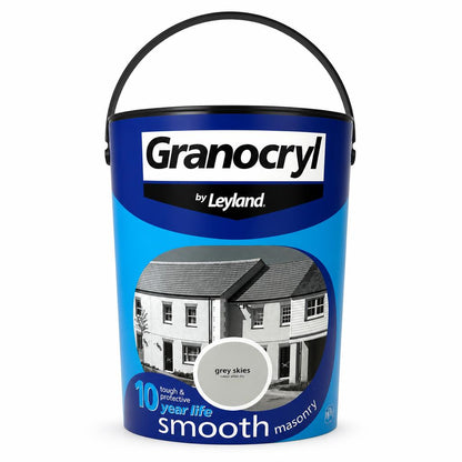 Granocryl by Leyland Smooth Masonry Paint front label