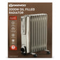 Daewoo 2000W Oil Filled Radiator front packaging
