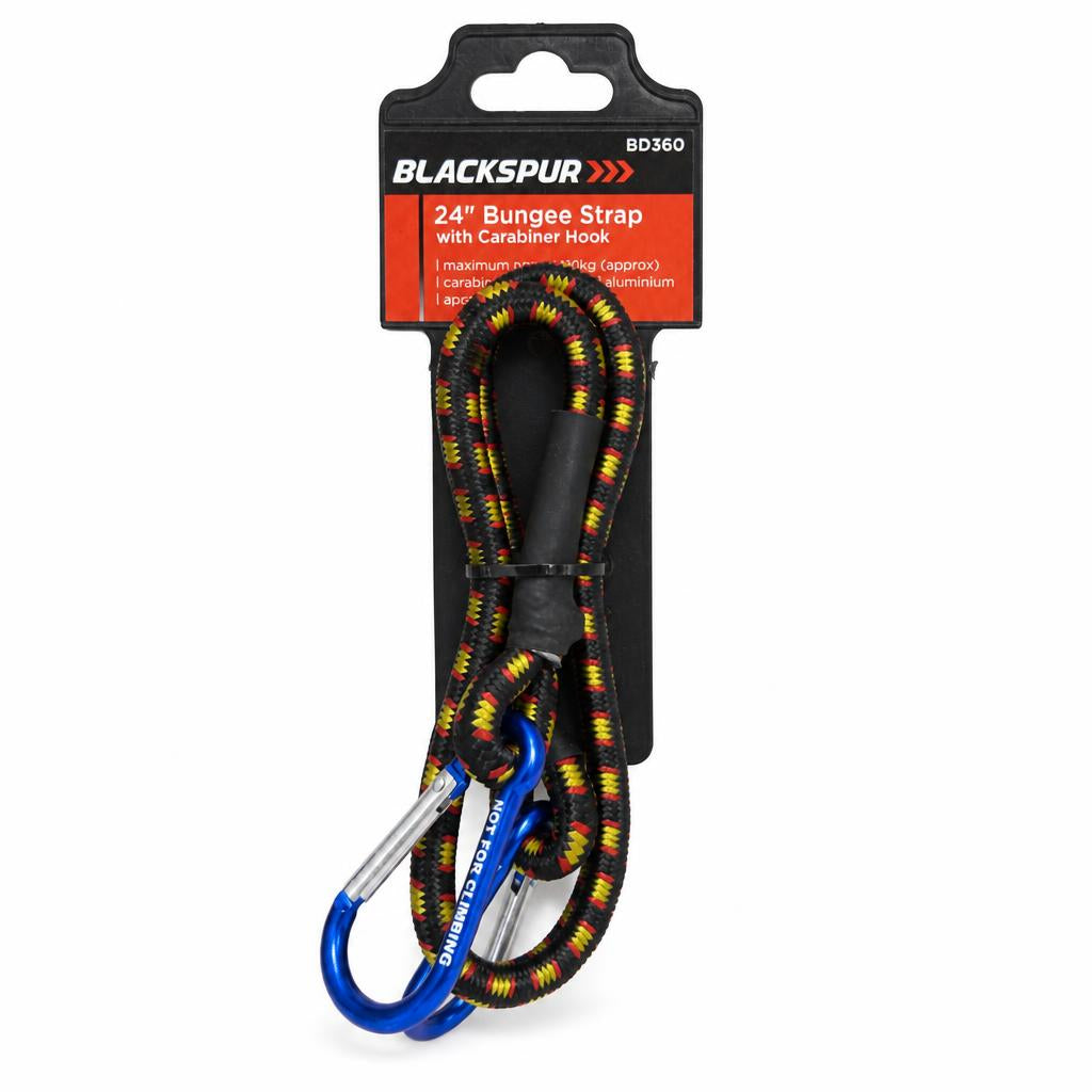 Blackspur 24 inch Bungee Strap packaging front