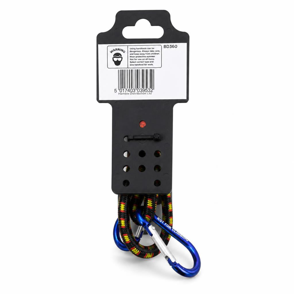 Blackspur 24 inch Bungee Strap packaging back