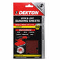 Dekton Hook & Loop Sanding Sheets packaging