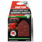 Dekton Hook & Loop Palm Sanding Sheets packaging front