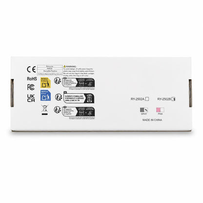 SHIFENG Multi-Functional Hair Straightener Packaging Back