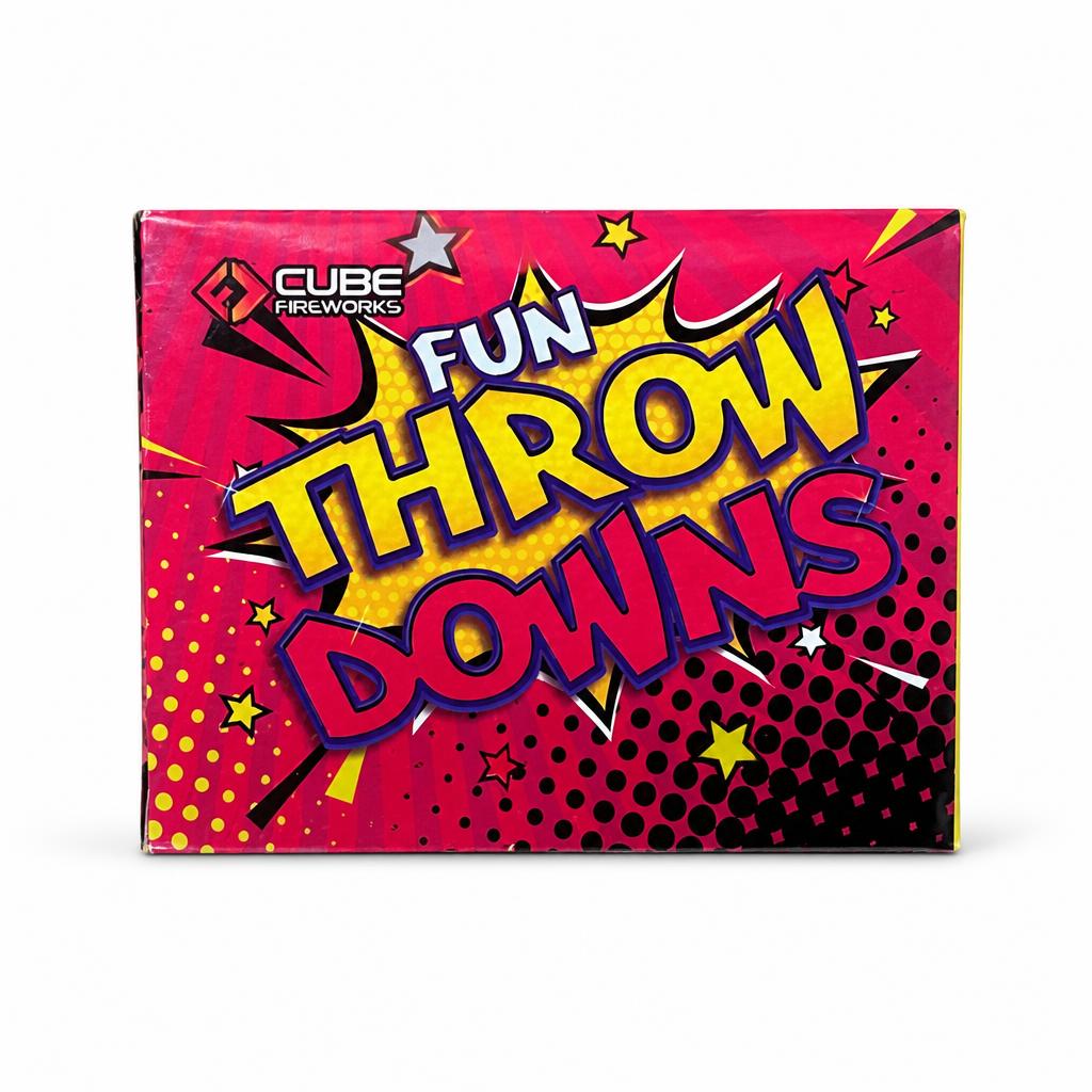Cube Fireworks Fun Throw Downs packaging