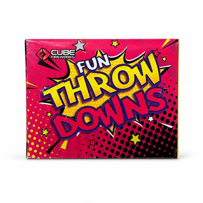 Cube Fireworks Fun Throw Downs packaging