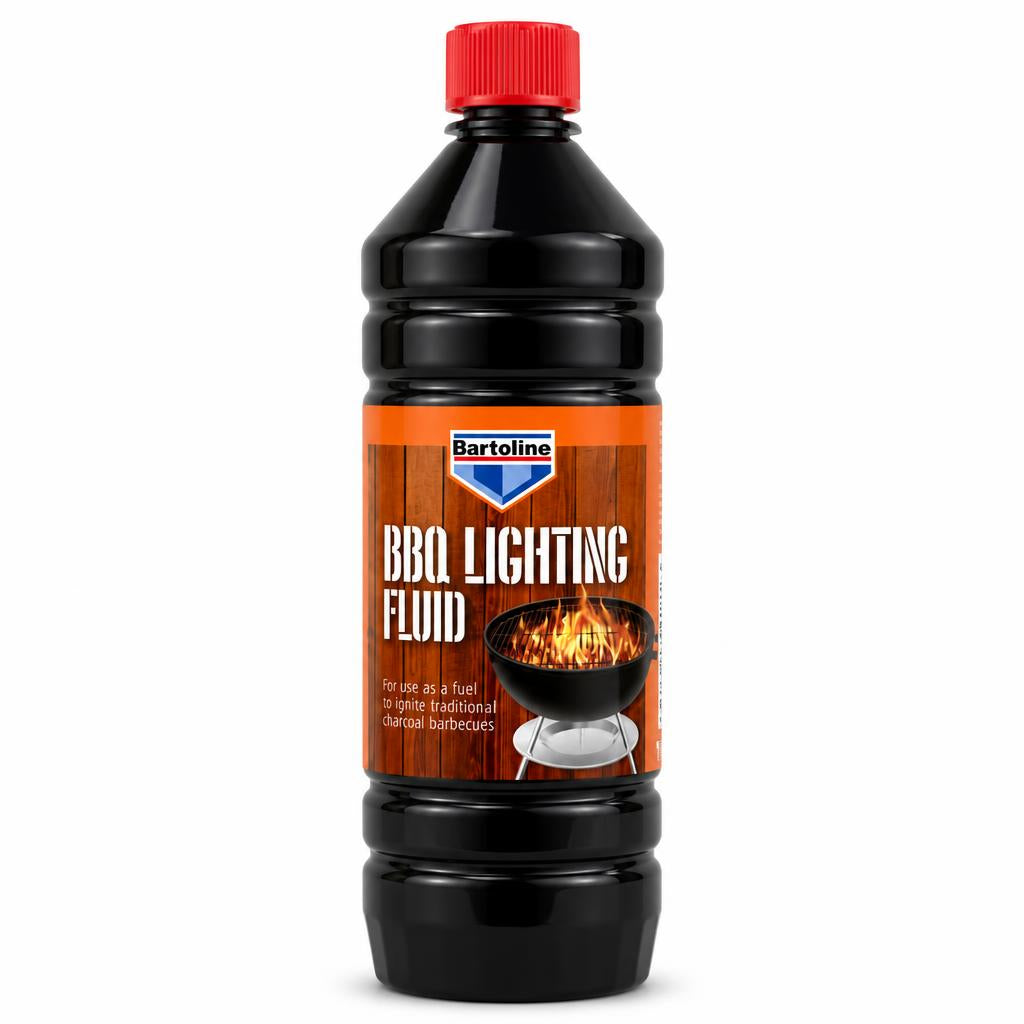 Bartoline BBQ Lighting Fluid front packaging