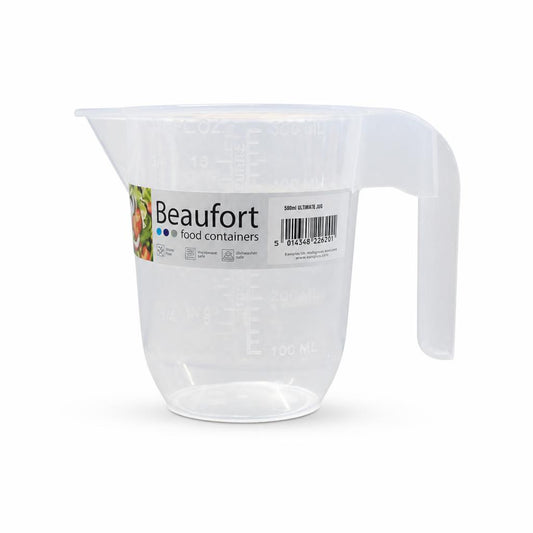 Beaufort Plastic Measuring Jug with 500ml capacity