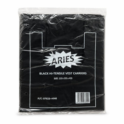 Aries Black Hi-Tensile Vest Carriers front view