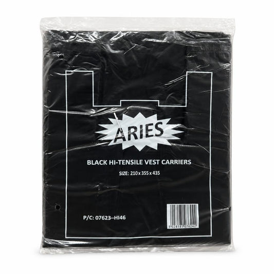 Aries Black Hi-Tensile Vest Carriers front view