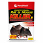Front view of PestShield Rat & Mouse Killer II packaging showing product details