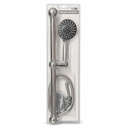 Shower head set with 1.5m hose in packaging
