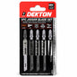 Dekton 5pc Jigsaw Blade Set packaging front