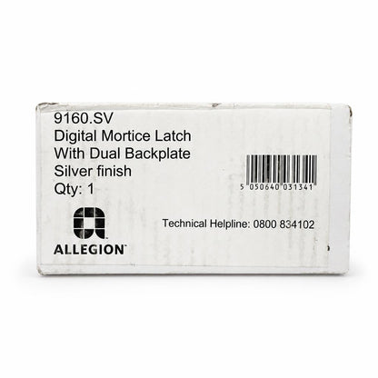 Briton Push Button Mechanical Lock box side with barcode