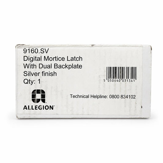 Briton Push Button Mechanical Lock box side with barcode