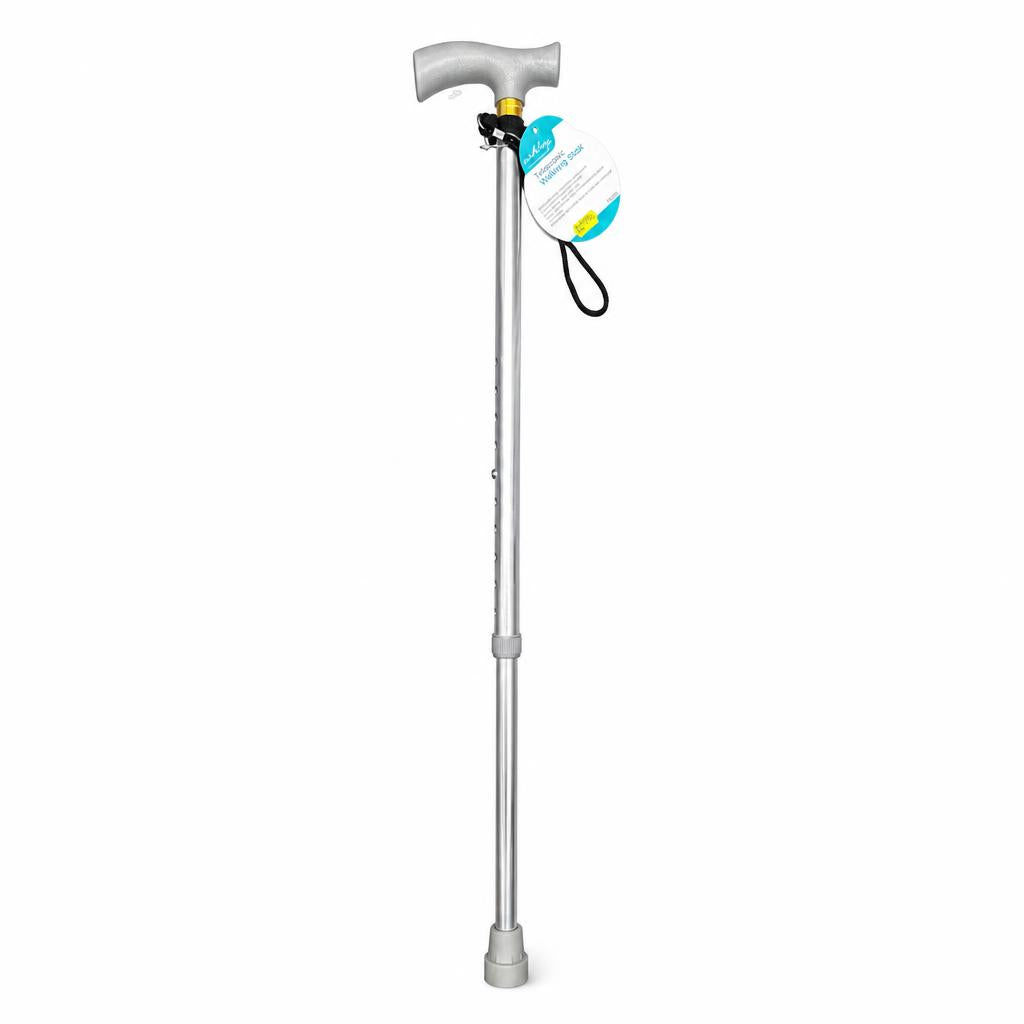 Ashby Telescopic Walking Stick with handle details