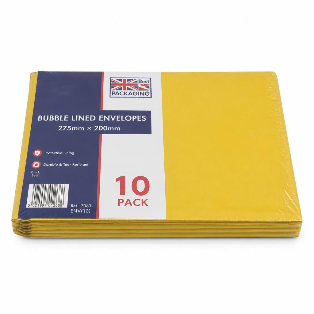 Side view of Pukka Bubble Lined Envelopes packaging