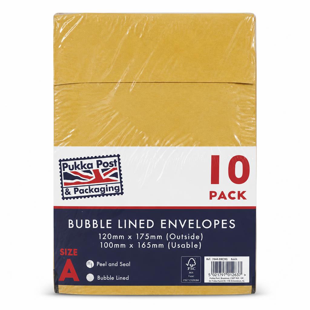 Pukka Post Bubble Lined Envelopes packaging front