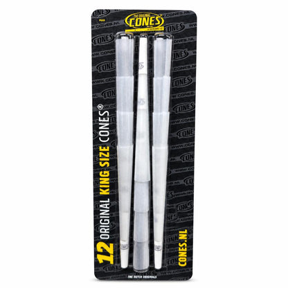 Cones Original King Size Cones 12 Pack Front Packaging