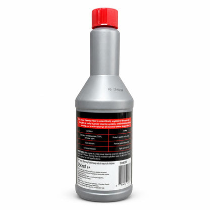 STP Power Steering Fluid Bottle Back