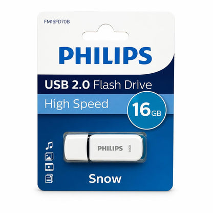 Philips 16GB USB 2.0 Flash Drive packaging front