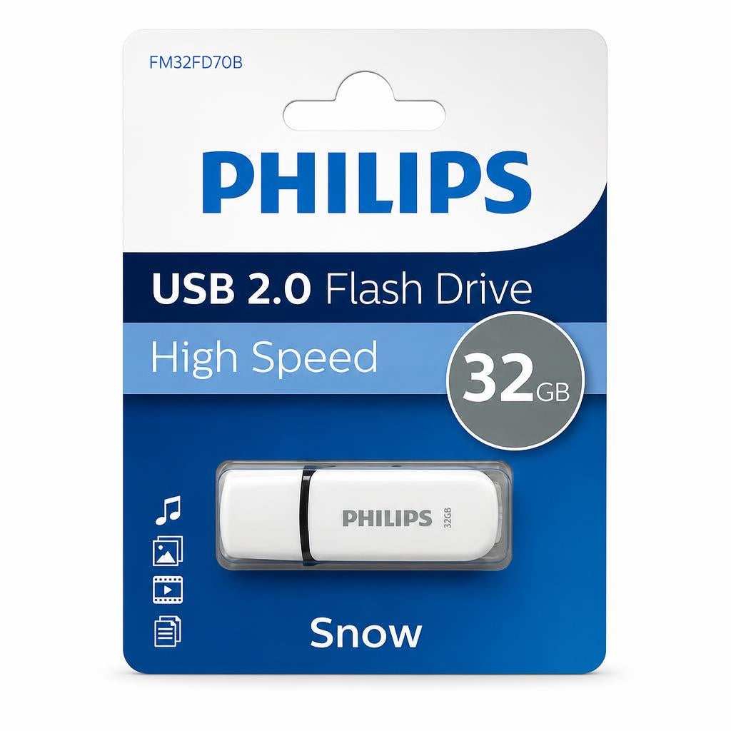 Philips USB 2.0 Flash Drive packaging front