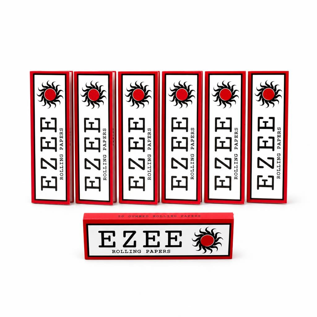 EZEE Rolling Papers packaging showing multiple packs