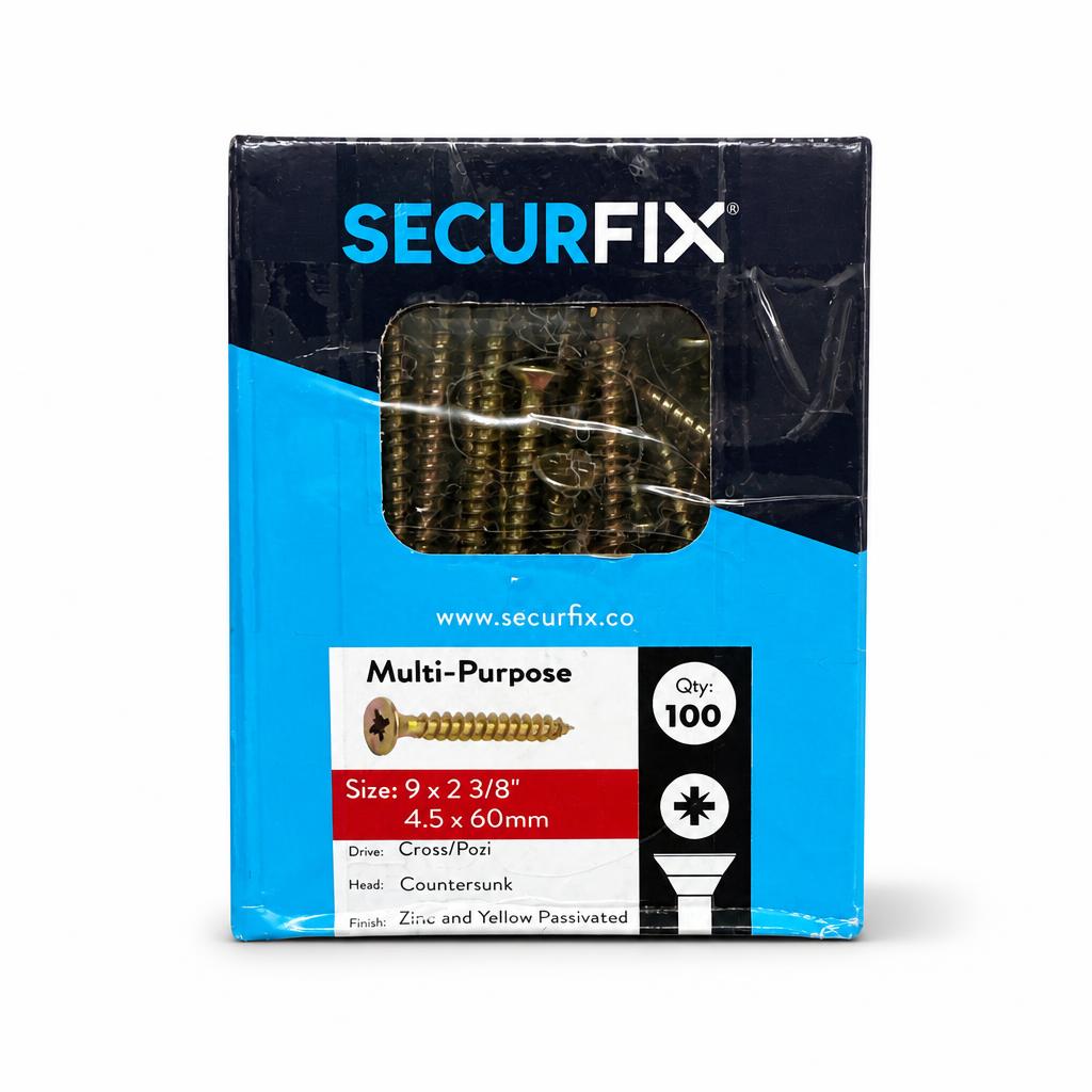 Securfix Multi-Purpose Screws package front view