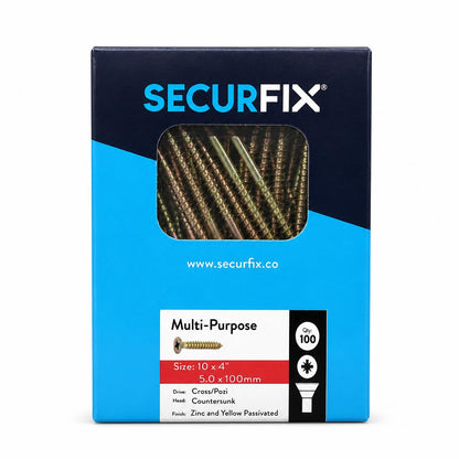 Securfix Multi-Purpose Screws packaging front view