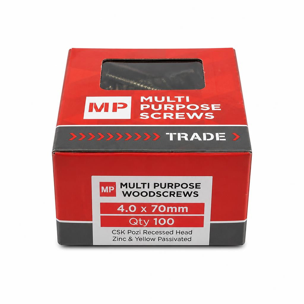 MP Multi-Purpose Screws packaging