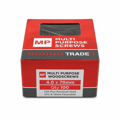 MP Multi-Purpose Screws packaging