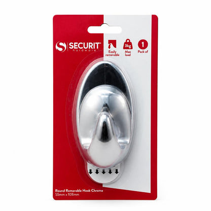 Securit Round Removable Hook packaging front