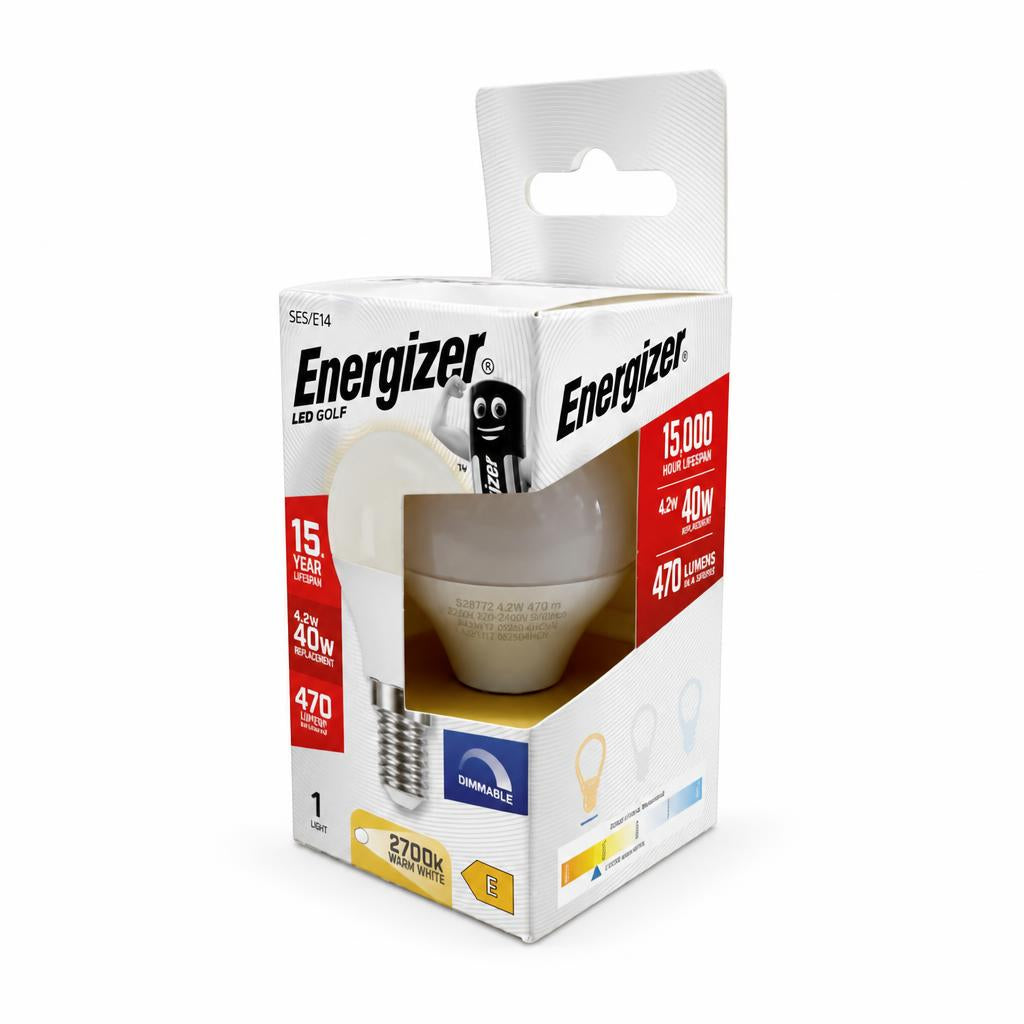 Energizer LED Golf bulb packaging front view