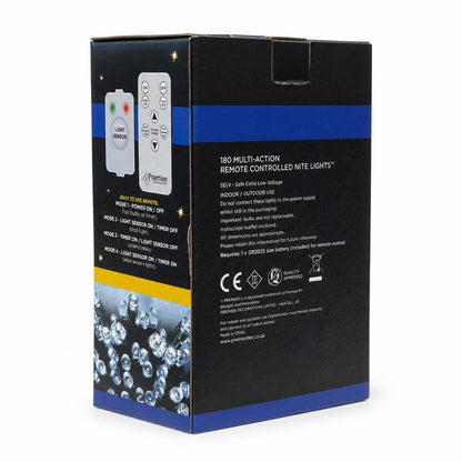 Premier 180 Multi-Action Nite Lights packaging side view