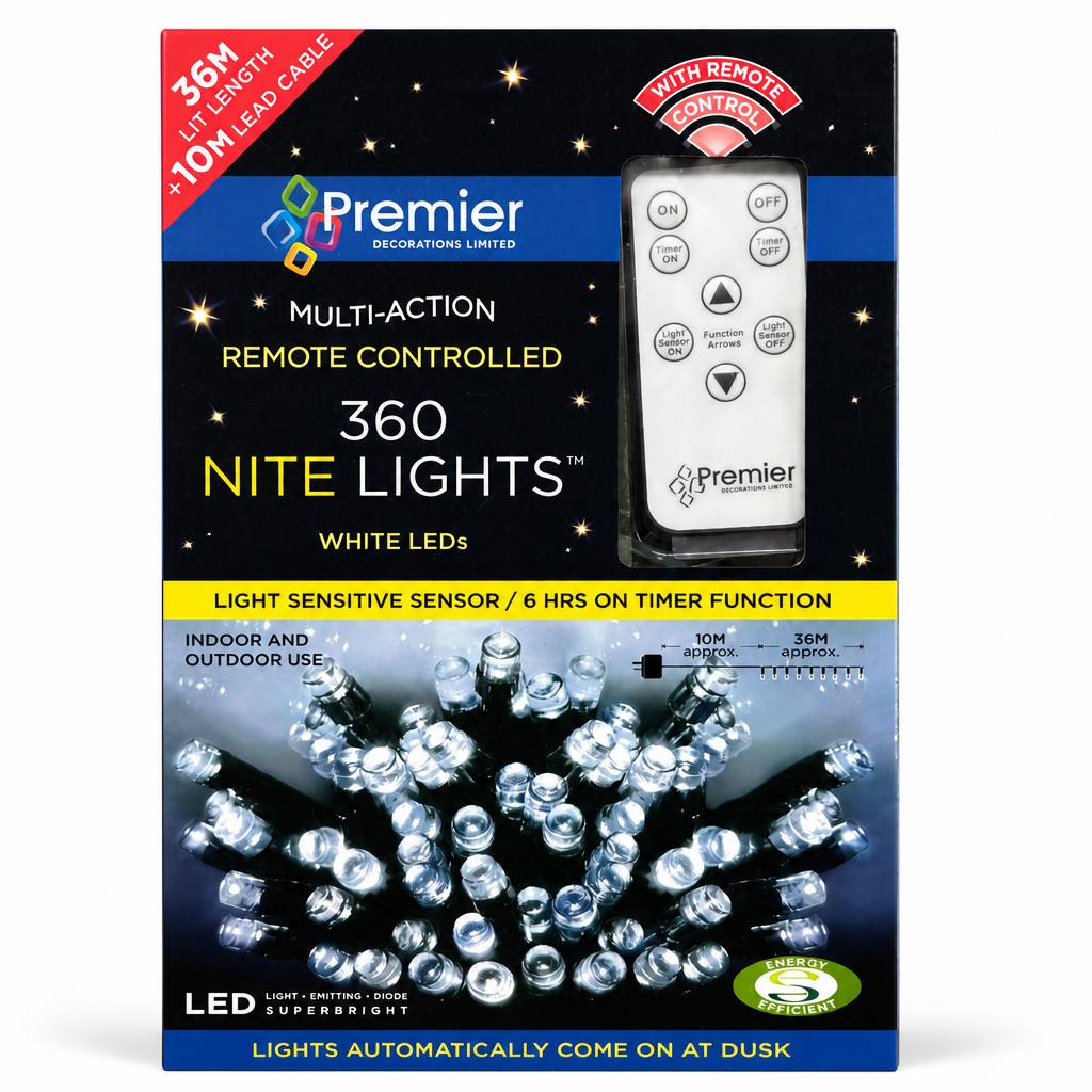Premier 360 Nite Lights packaging front view