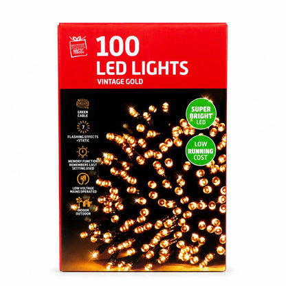 Festive Magic 100 LED Lights packaging front
