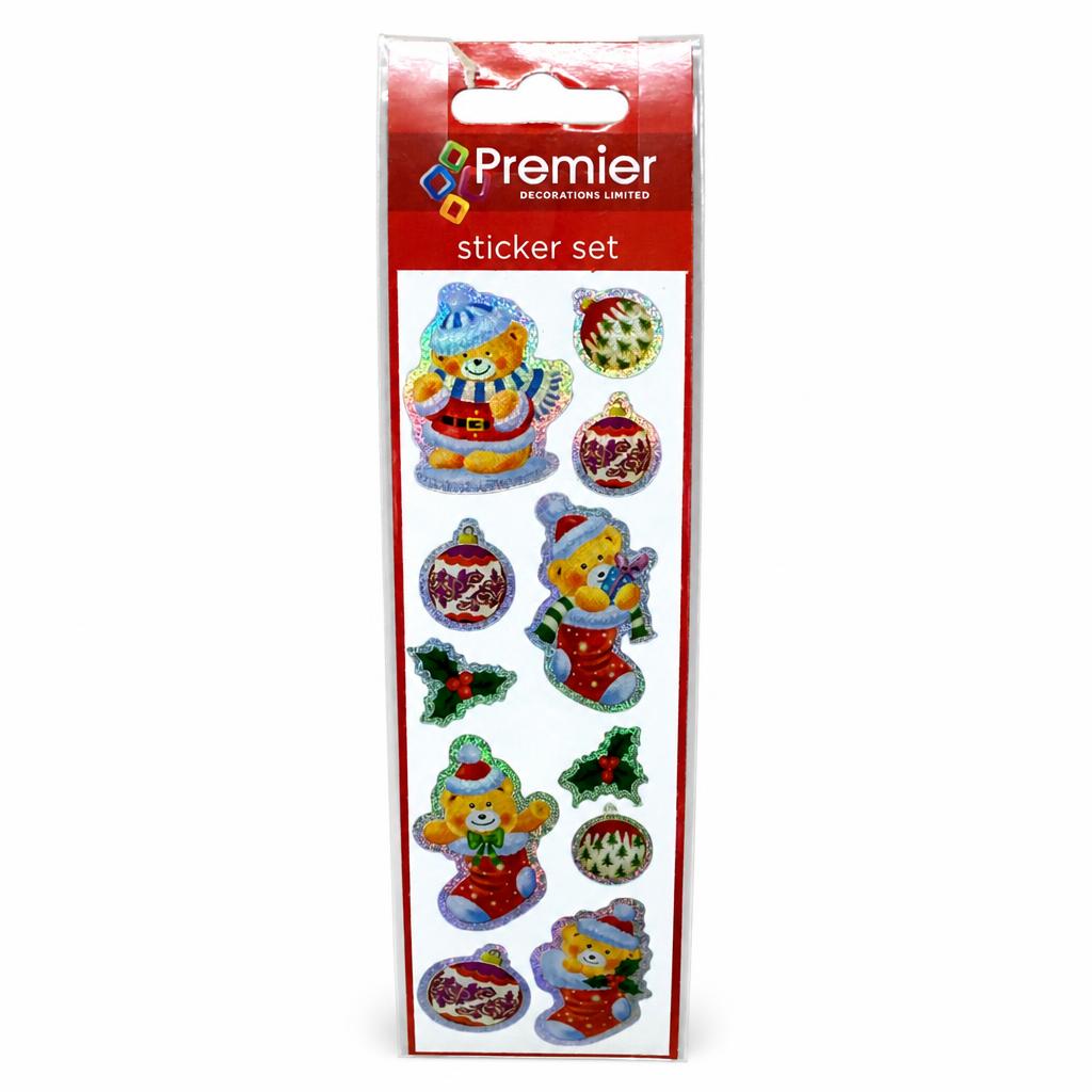 Premier Decorations sticker set with festive designs