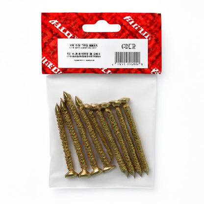 Package of Wickes 7.5 x 82mm concrete screws