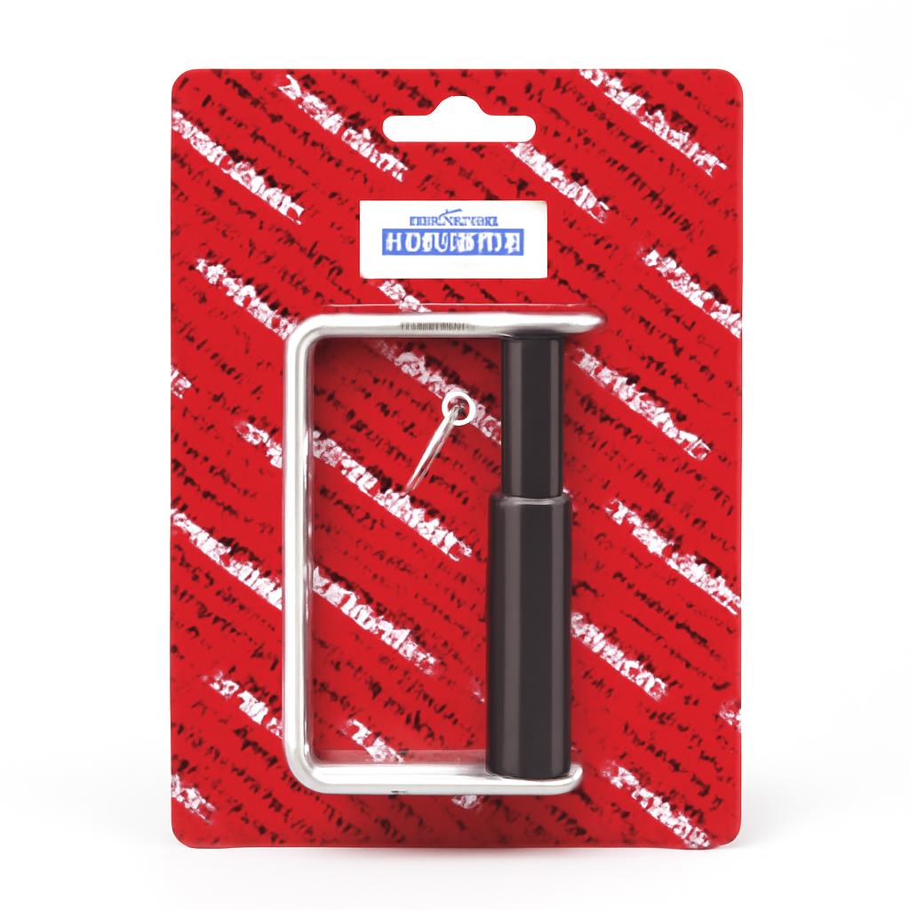 Iron Works toilet roll holder in packaging