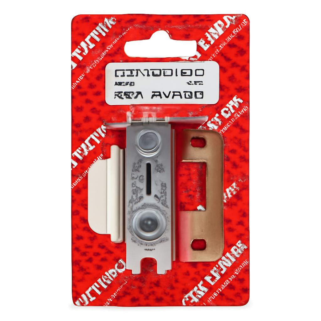 Iron Works Mortice Latch packaging with product visible